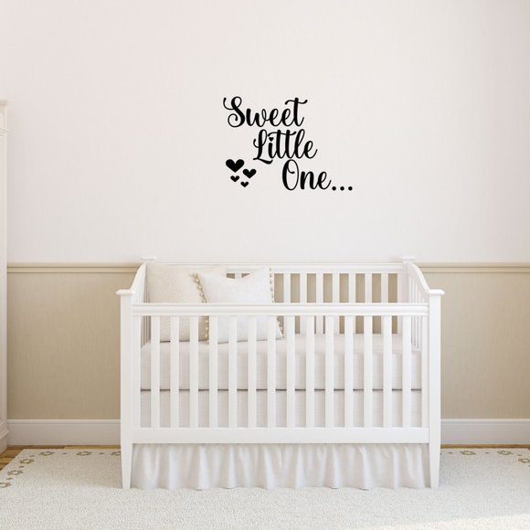 Sweet Little One Nursery Vinyl Wall Decal - Picture 5 of 9